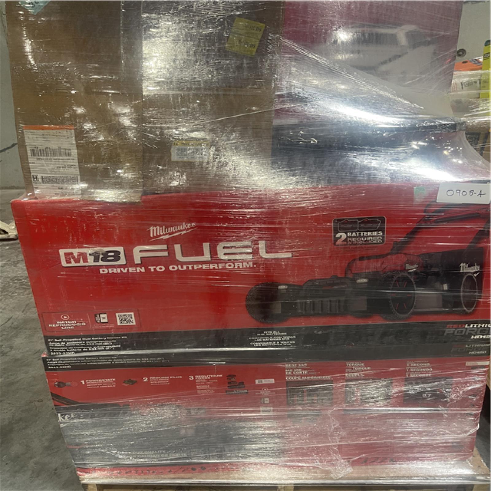 Atlanta Location As-Is Tools and more Partial Truckload (12 Pallets) 0908-A