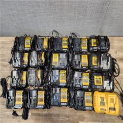 HOUSTON LOCATION - AS-IS DEWALT BATTERY CHARGER PACK QTY - 20