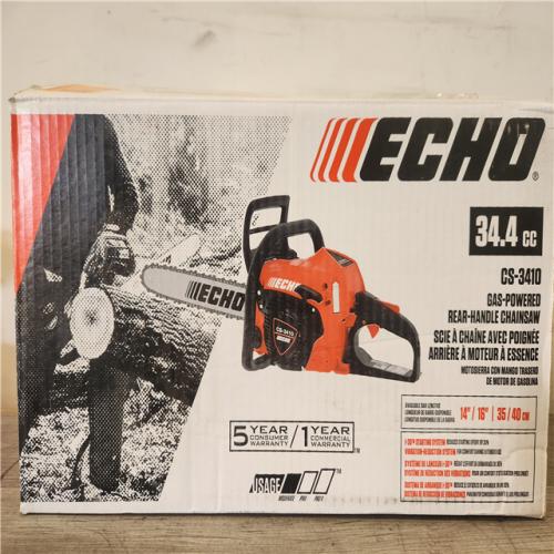 Phoenix AS-IS ECHO 14 in. 34.4 cc Gas 2-Stroke Rear Handle Chainsaw with Automatic Chain Oiler