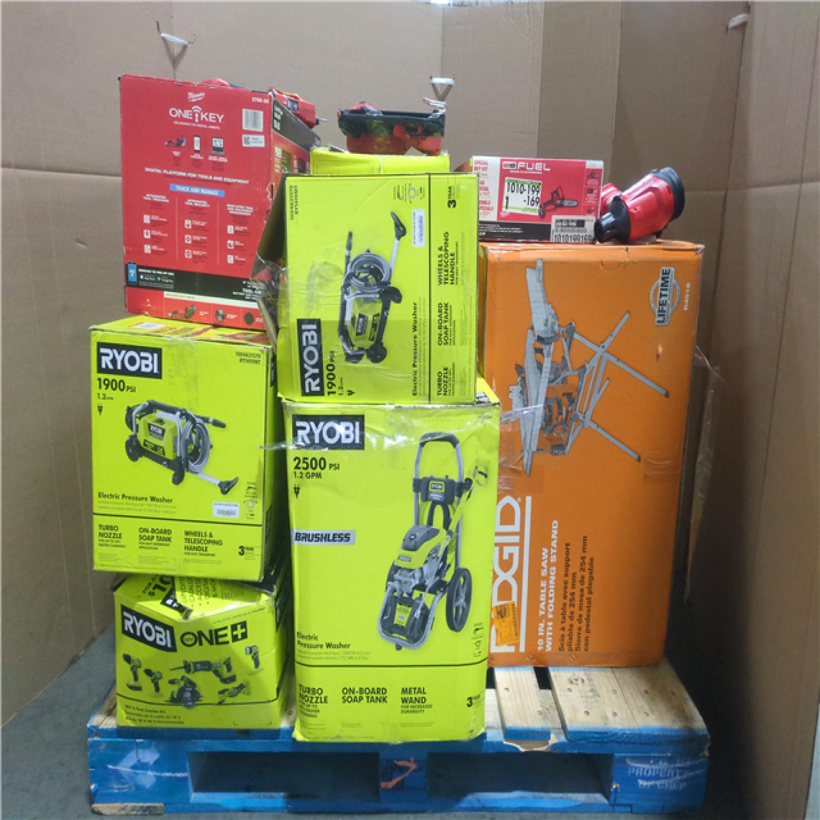 CALIFORNIA AS-IS TOOL PALLET