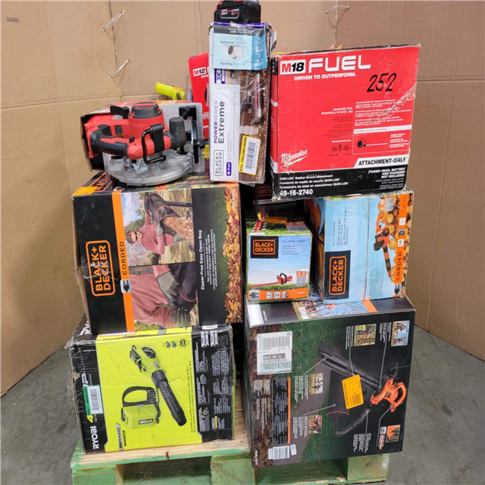 CALIFORNIA AS-IS TOOL PALLET