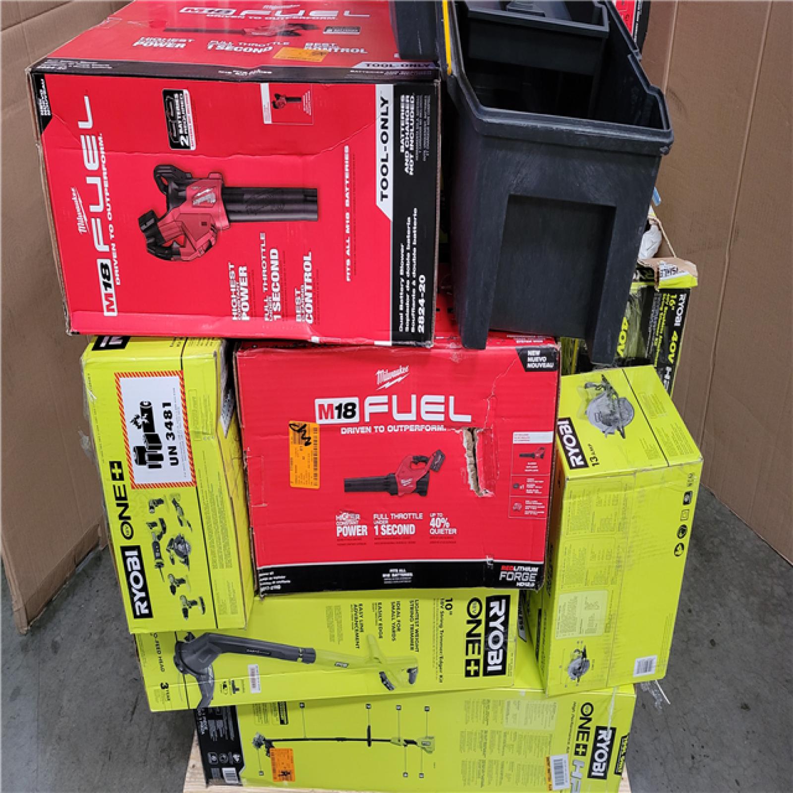 CALIFORNIA AS-IS TOOL PALLET