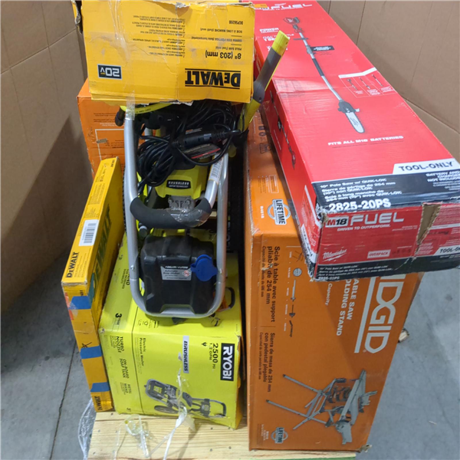 CALIFORNIA AS-IS TOOL PALLET