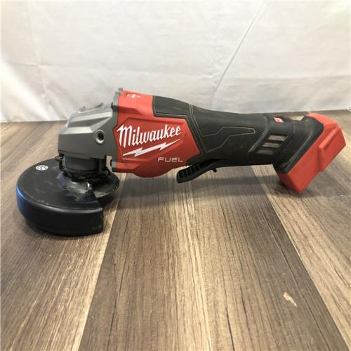 AS-IS Milwaukee  FUEL 18-Volt Lithium-Ion Brushless Cordless 4-1/2 in./6 in. Braking Grinder with Paddle Switch (Tool-Only)
