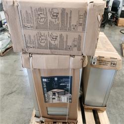 Phoenix Location AS-IS Hampton Bay Assembled Wall Kitchen Cabinet in Dove Gray Pallet