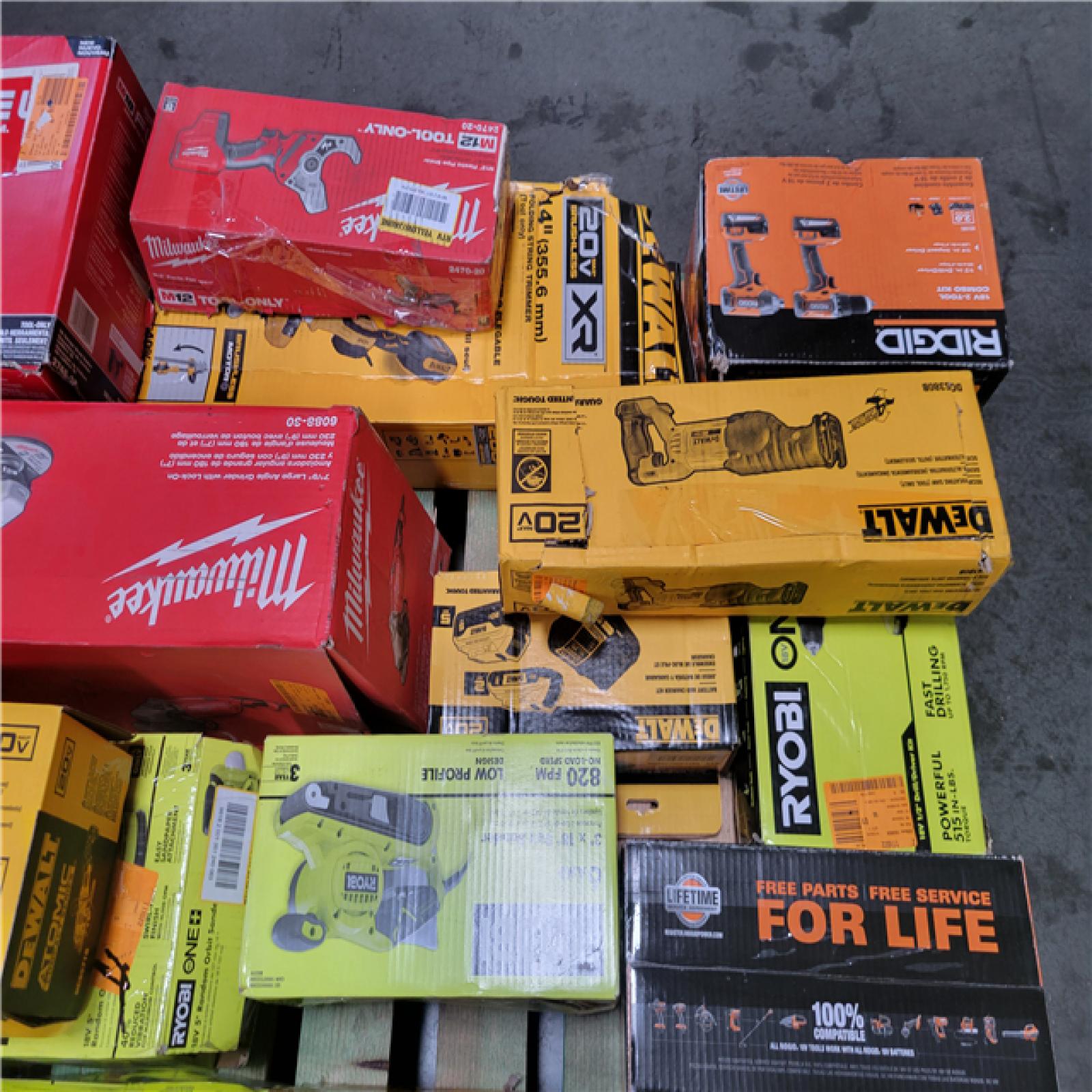 CALIFORNIA AS-IS TOOL PALLET