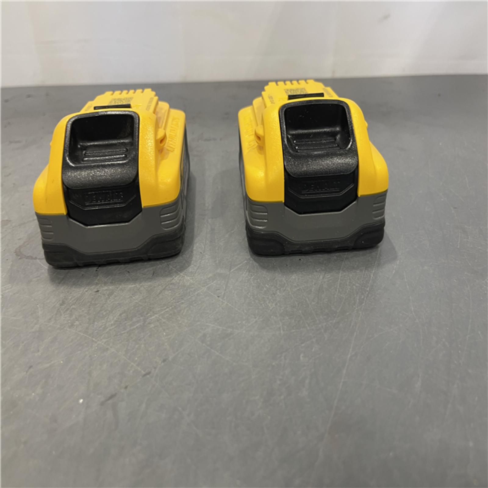 AS-IS - DEWALT POWERSTACK 20V Lithium-Ion 5.0Ah Battery Pack (2 Pack)