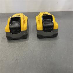 AS-IS - DEWALT POWERSTACK 20V Lithium-Ion 5.0Ah Battery Pack (2 Pack)