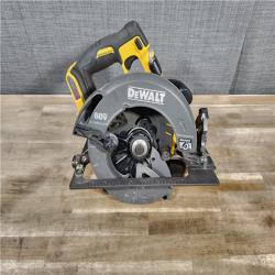 HOUSTON LOCATION - AS-IS DeWALT Flexvolt Max 7-1/4  60V Brushless Circular Saw DCS578B (Bare Tool)