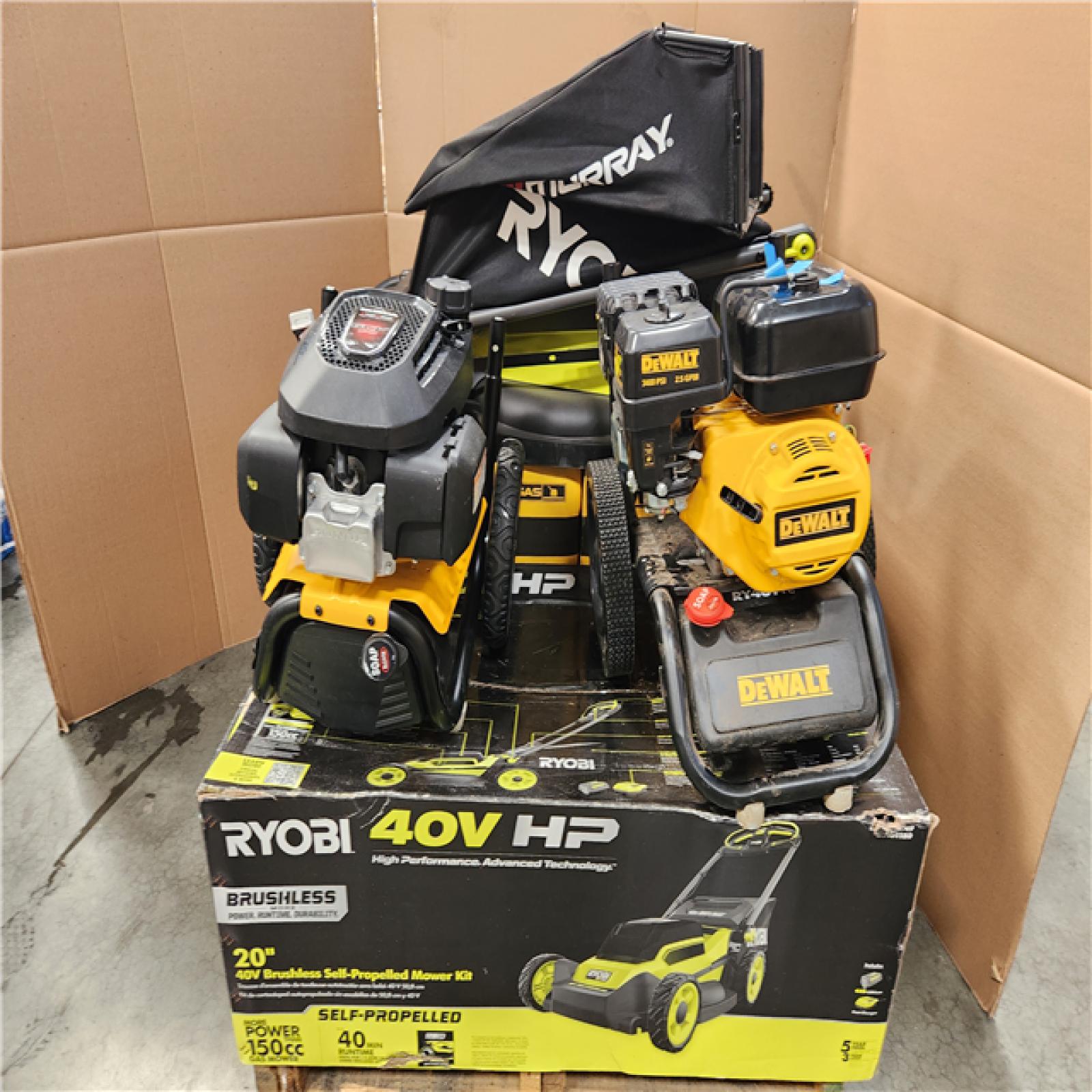 CALIFORNIA AS-IS OUT DOOR POWER EQUIPMENT
