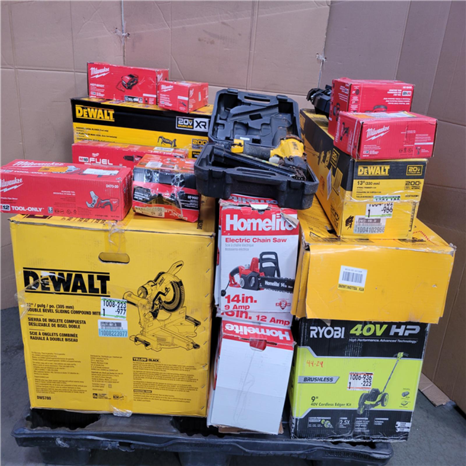 CALIFORNIA AS-IS TOOL PALLET