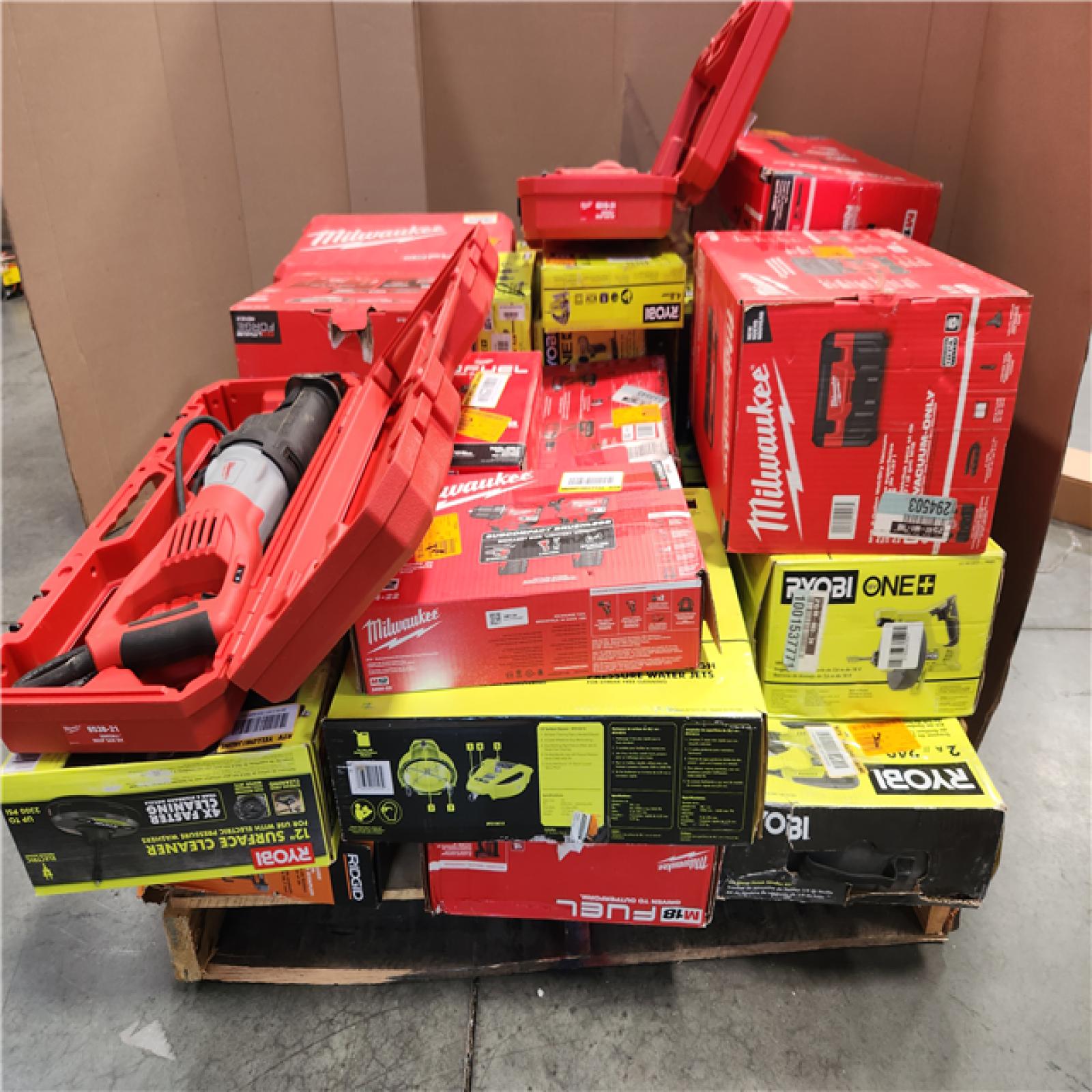 CALIFORNIA AS-IS TOOL PALLET