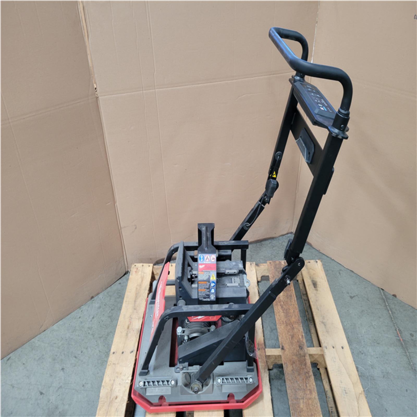 CALIFORNIA AS-IS MILWAUKEE MX FUEL PLATE COMPACTOR
