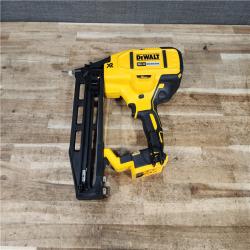 HOUSTON LOCATION - AS - IS DEWALT 20V MAX XR 16-Gauge Lithium-Ion Cordless Finish Nailer (Tool Only)