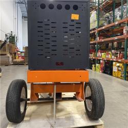 Dallas Location - As-Is TK Equipment 9 cu. ft. Poly Drum Towable Concrete Mixer with 270cc Gas Motor