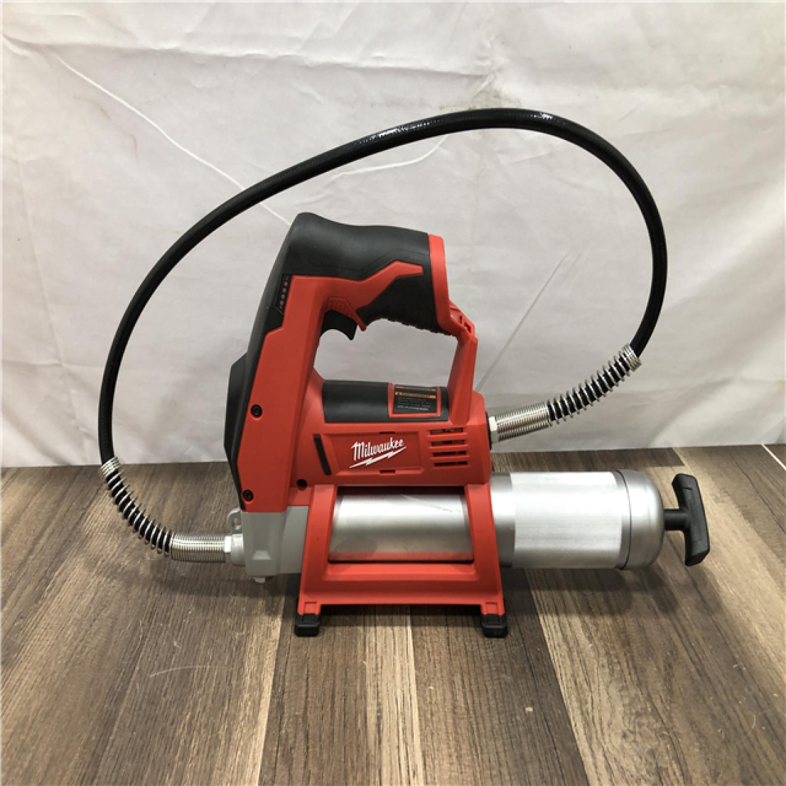 AS-IS Milwaukee M12 12V Lithium-Ion Cordless Grease Gun (Tool-Only)