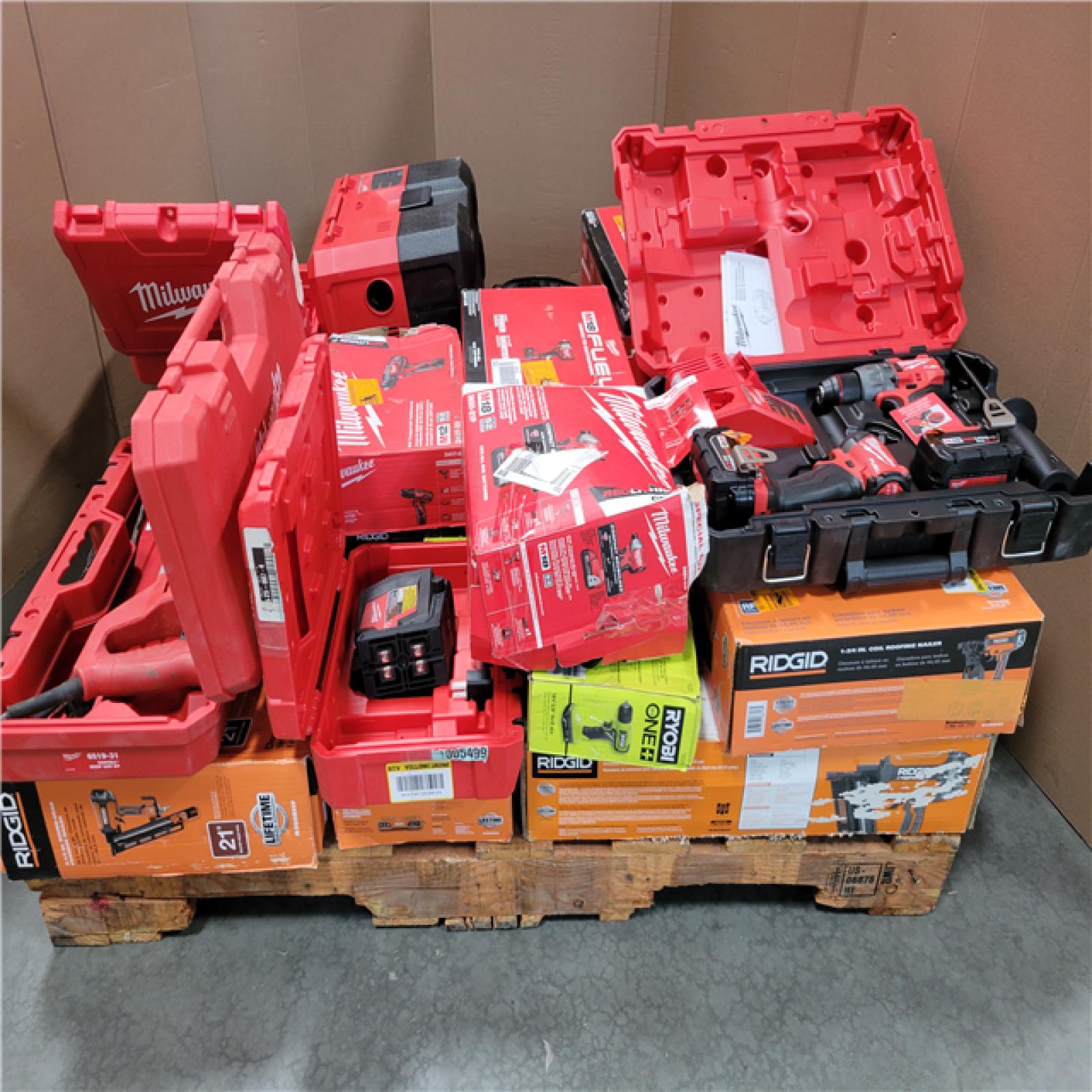 CALIFORNIA AS-IS TOOL PALLET