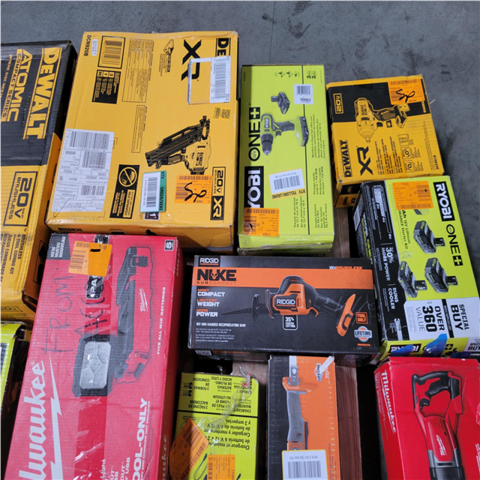 CALIFORNIA AS-IS TOOL PALLET