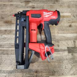 HOUSTON LOCATION - AS-IS MILWAUKEE 16 GAUGE STRAIGHT FINISH NAILER (TOOL ONLY)
