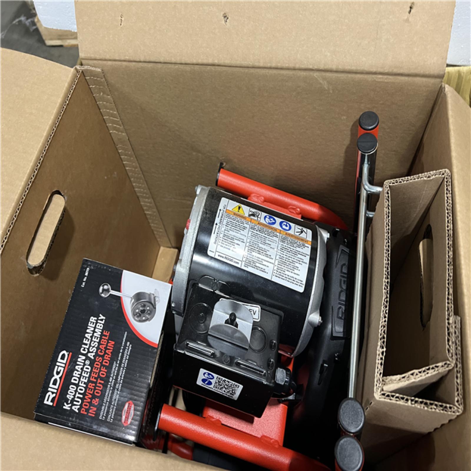 Dallas Location - As-Is RIDGID K-400 Drain Cleaning Snake Auger