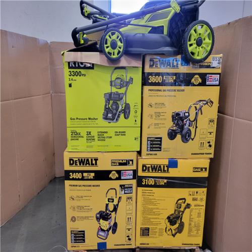 CALIFORNIA AS-IS OUTDOOR POWER EQUIPMENT
