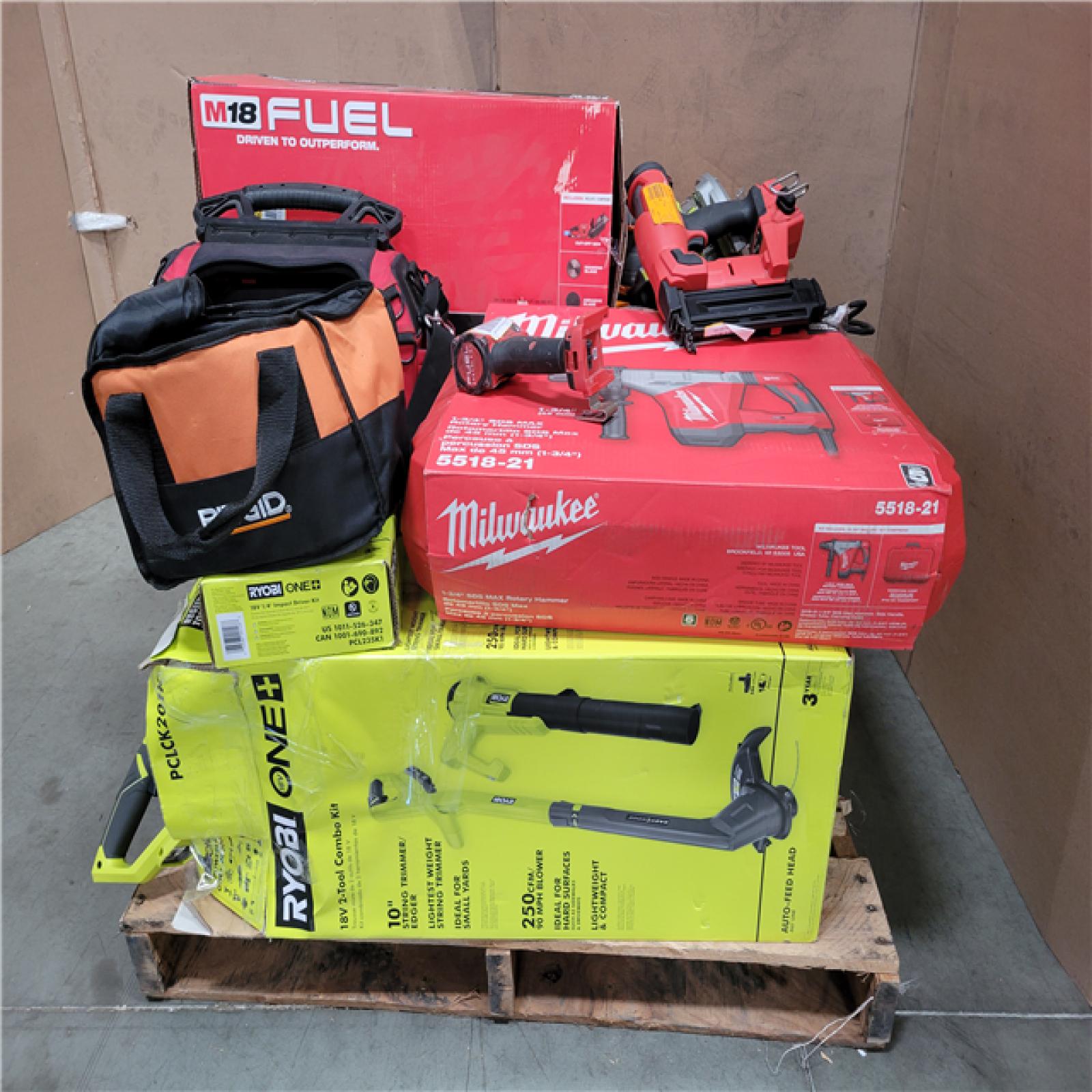 CALIFORNIA AS-IS TOOL PALLET