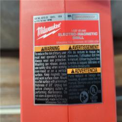 CALIFORNIA AS-IS MILWAUKEE 1-5/8 ELECTROMAGNETIC DRILL KIT