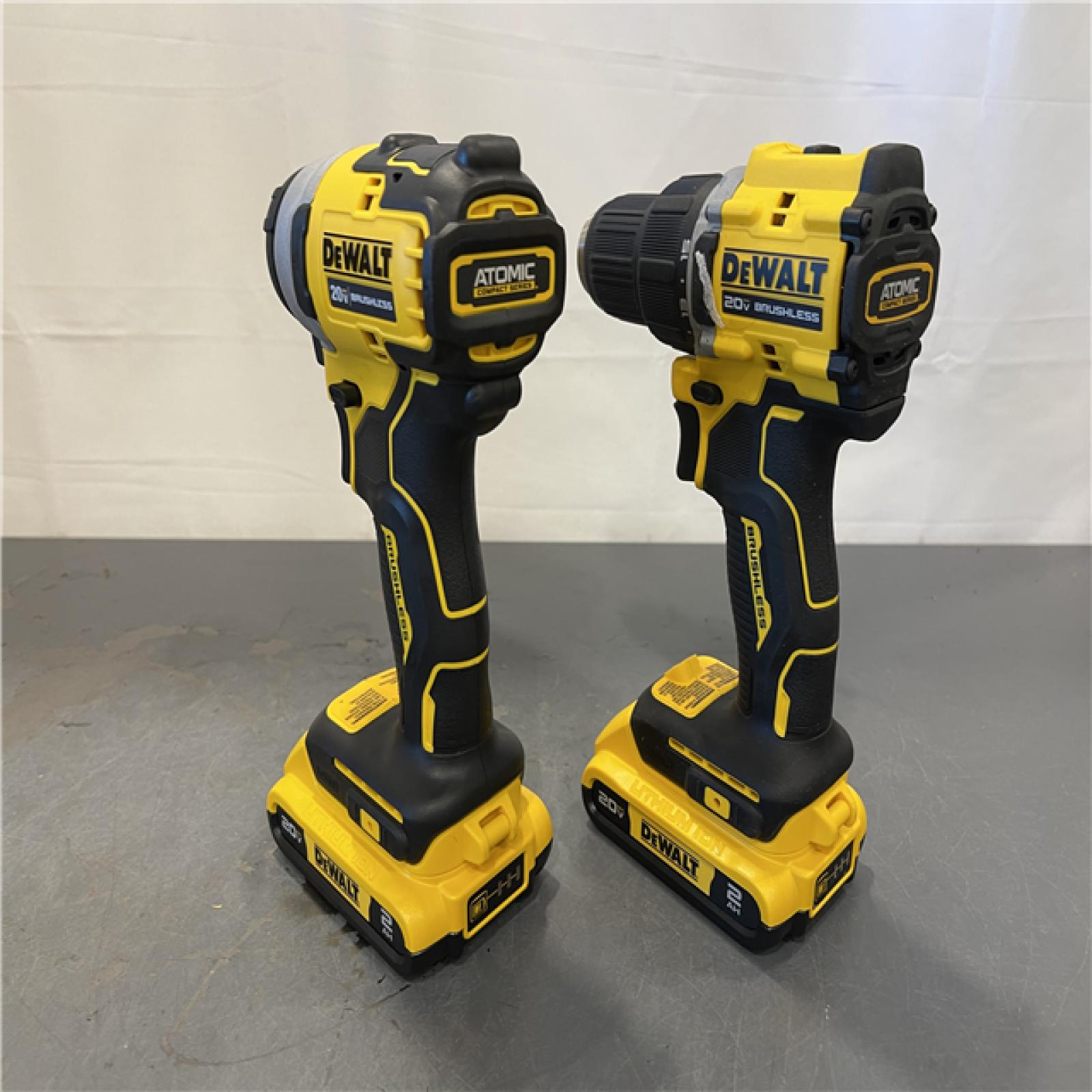 AS-IS - Dewalt ATOMIC 20-Volt MAX Lithium-Ion Cordless Combo Kit
