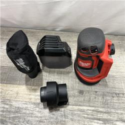 AS-IS Milwaukee 18V Lithium-Ion Cordless 5 in. Random Orbit Sander (Tool-Only)
