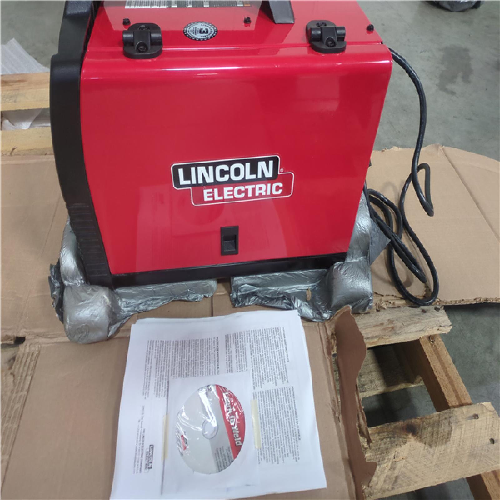 CALIFORNIA AS-IS lINCOLN ELECTRIC WELD-PAK