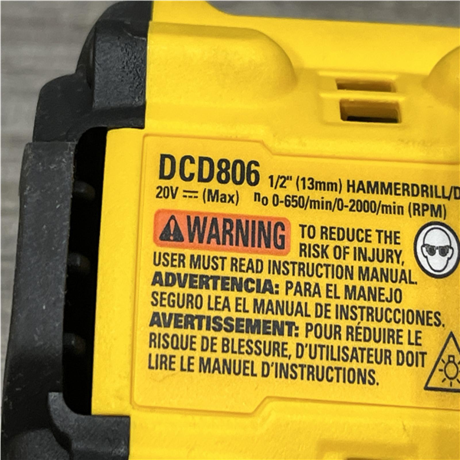 AS-IS DEWALT 20V XR Lithium-Ion Cordless 2-Tool Combo Kit