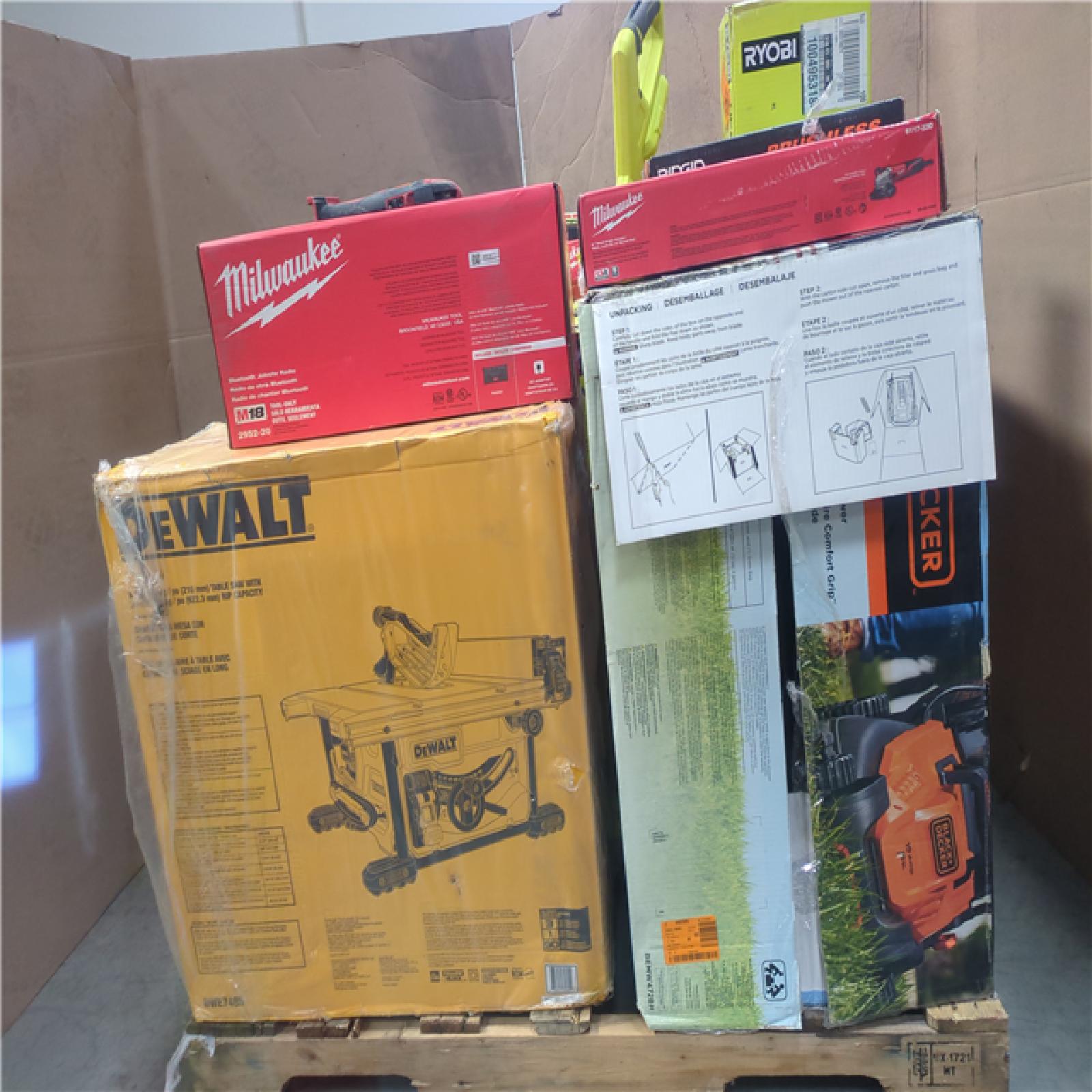 CALIFORNIA AS-IS TOOL PALLET