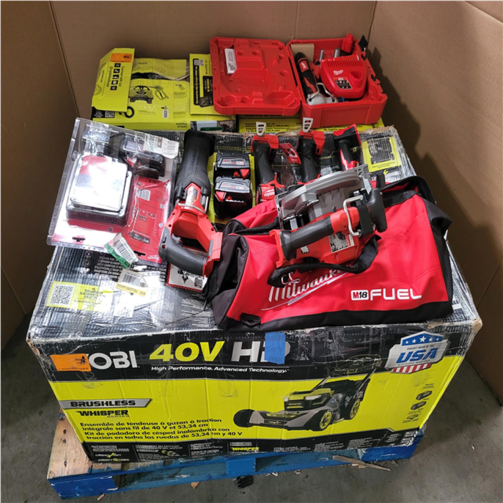 CALIFORNIA AS-IS TOOL PALLET