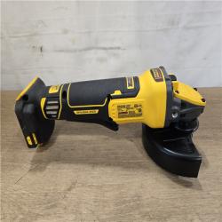 AS-IS DeWalt 20V MAX Cordless 4.5 - 5 in. Paddle Switch Angle Grinder (Tool Only)