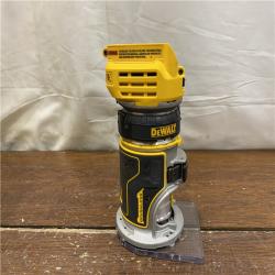 AS-IS Dewalt 20V MAX XR Brushless Cordless Compact Router (Tool Only)