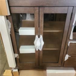 Phoenix NEW Steve Silver Napa Dusky Cedar Sideboard with Glass Cabinet Doors