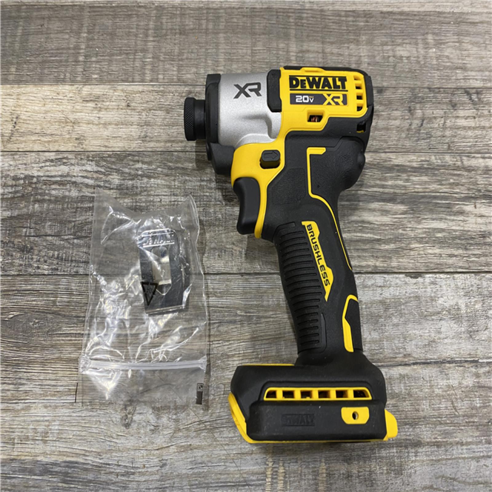 AS-IS DEWALT 20-Volt Maximum XR Cordless Brushless 1/4 in. 3-Speed Impact Driver (Tool-Only)