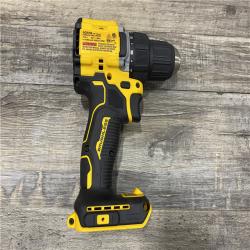 AS-IS DEWALT Atomic 20V Lithium-Ion Cordless Compact 1/2 in. Drill/Driver Kit