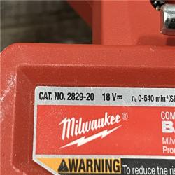 AS-IS Milwaukee FUEL 18V Lithium-Ion Brushless Cordless Compact Bandsaw (Tool-Only)