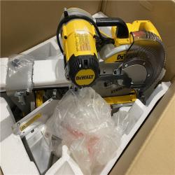 As-is- DeWALT  12in Double Bevel Sliding Compound Miter Saw