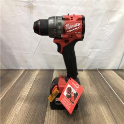 AS-IS Milwaukee FUEL 18V Lithium-Ion Brushless Cordless 1/2 in. Hammer Drill Driver Kit