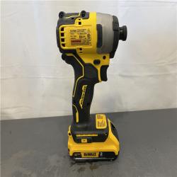 AS-IS - DeWALT ATOMIC 20V Max Lithium-Ion Brushless Cordless Compact 1/4 in. Impact Driver Kit