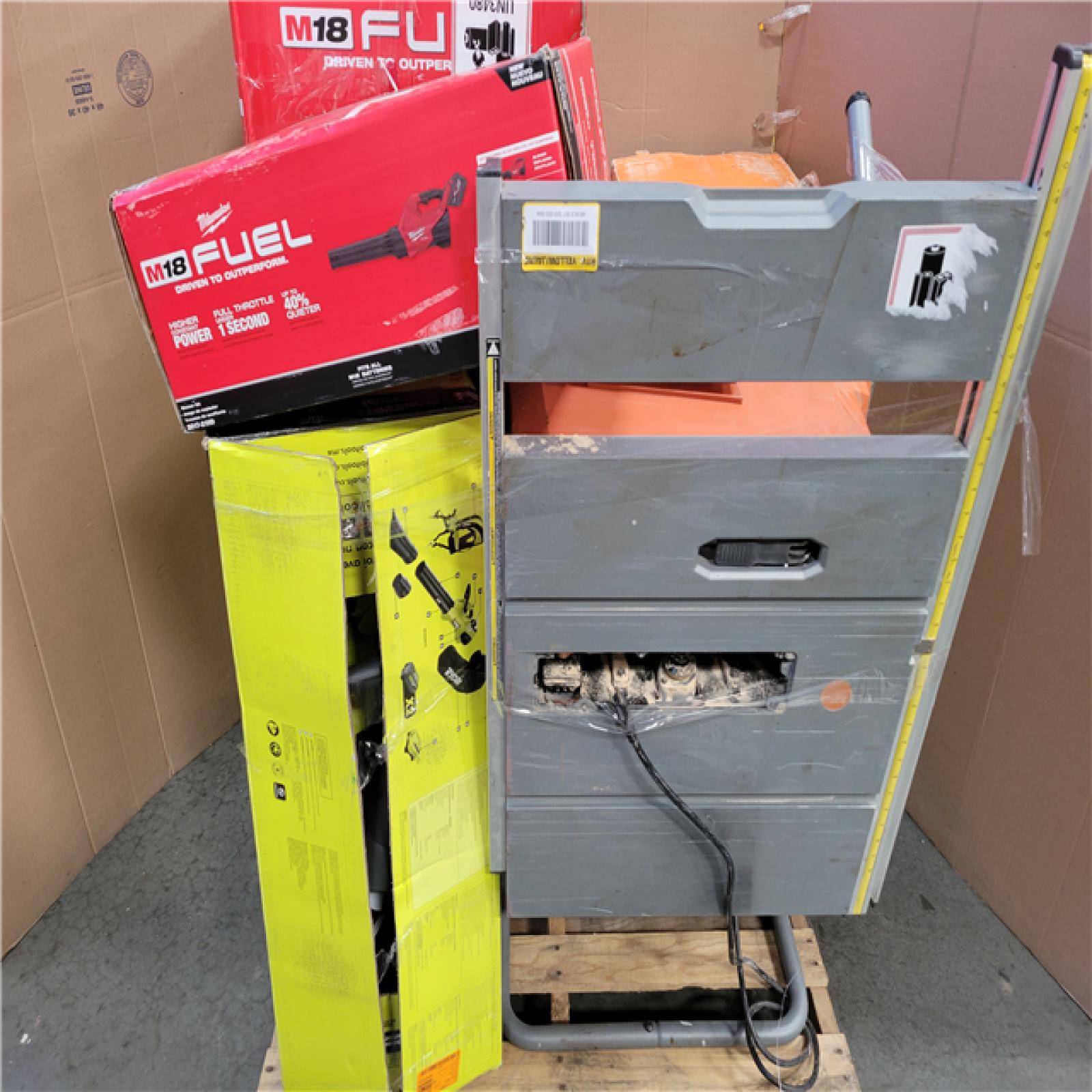 CALIFORNIA AS-IS TOOL PALLET