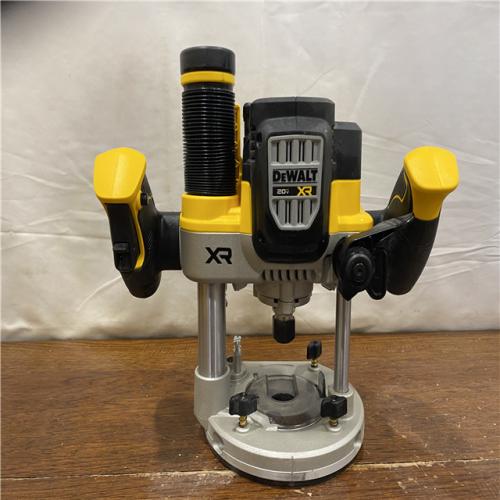 AS-IS 20V MAX XR 2-1/4 Peak HP Brushless Cordless Plunge Router (Tool Only)