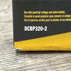 NEW - DEWALT 20V MAX XR POWERSTACK Lithium-Ion 3.5 Ah Battery (2 -Pack)