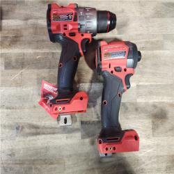 HOUSTON LOCATION - AS-IS MILWAUKEE FUEL 18V Lithium-Ion Brushless Cordless Hammer Drill and Impact Driver Combo Kit (2-Tool) with 2 Batteries
