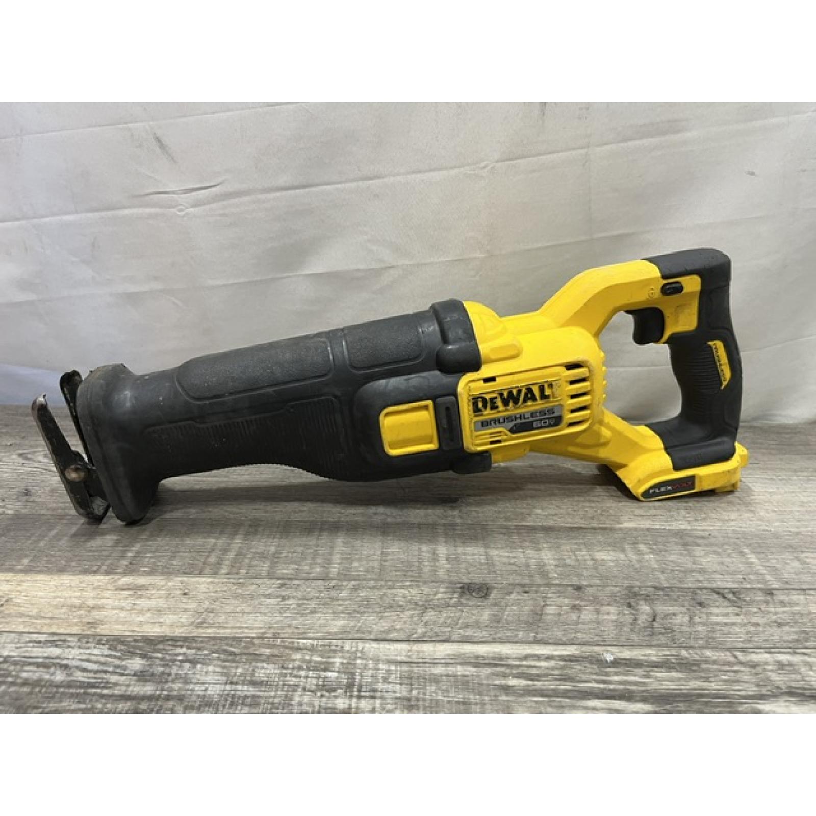 AS-IS DEWALT FLEXVOLT 60V MAX Cordless Brushless Reciprocating Saw (Tool Only)