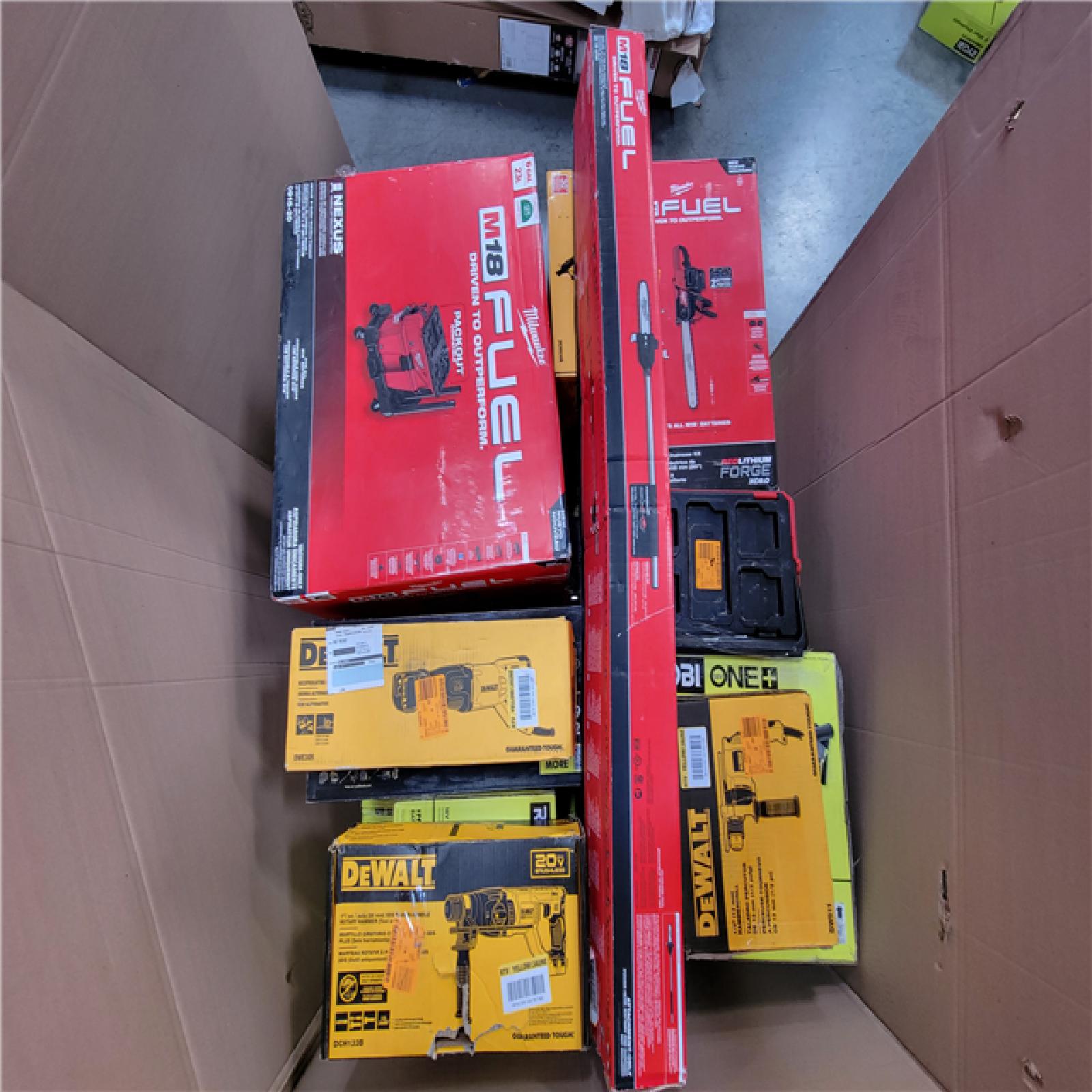 CALIFORNIA AS-IS TOOL PALLET