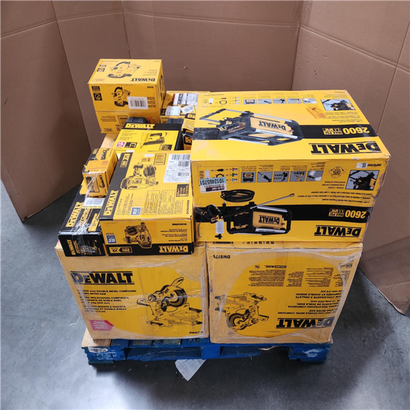 California DeWalt Tool Pallet: Appears in Excellent Condition