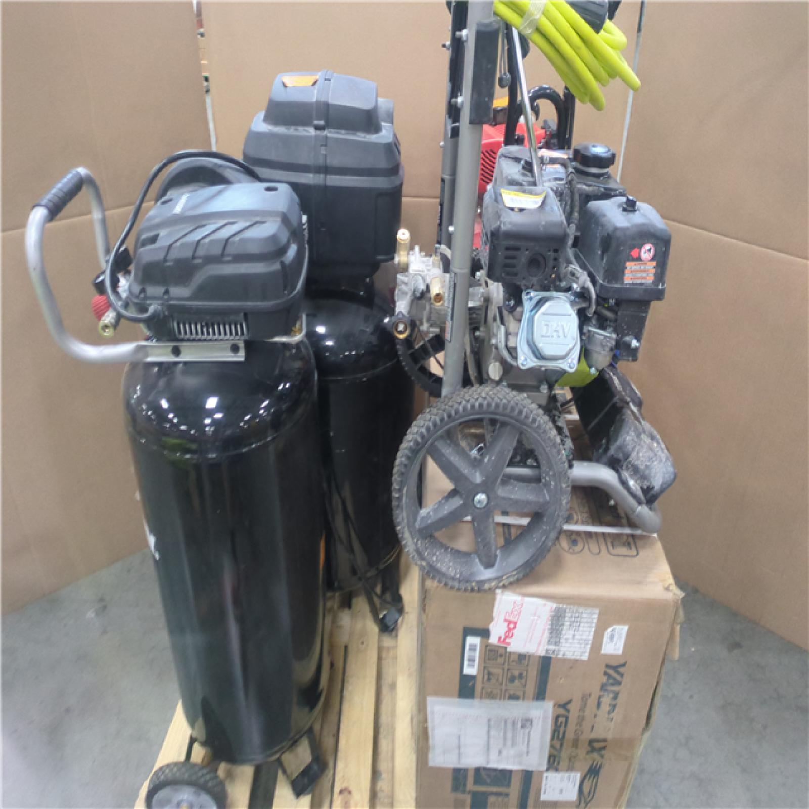 CALIFORNIA AS-IS OUTDOOR POWER EQUIPMENT